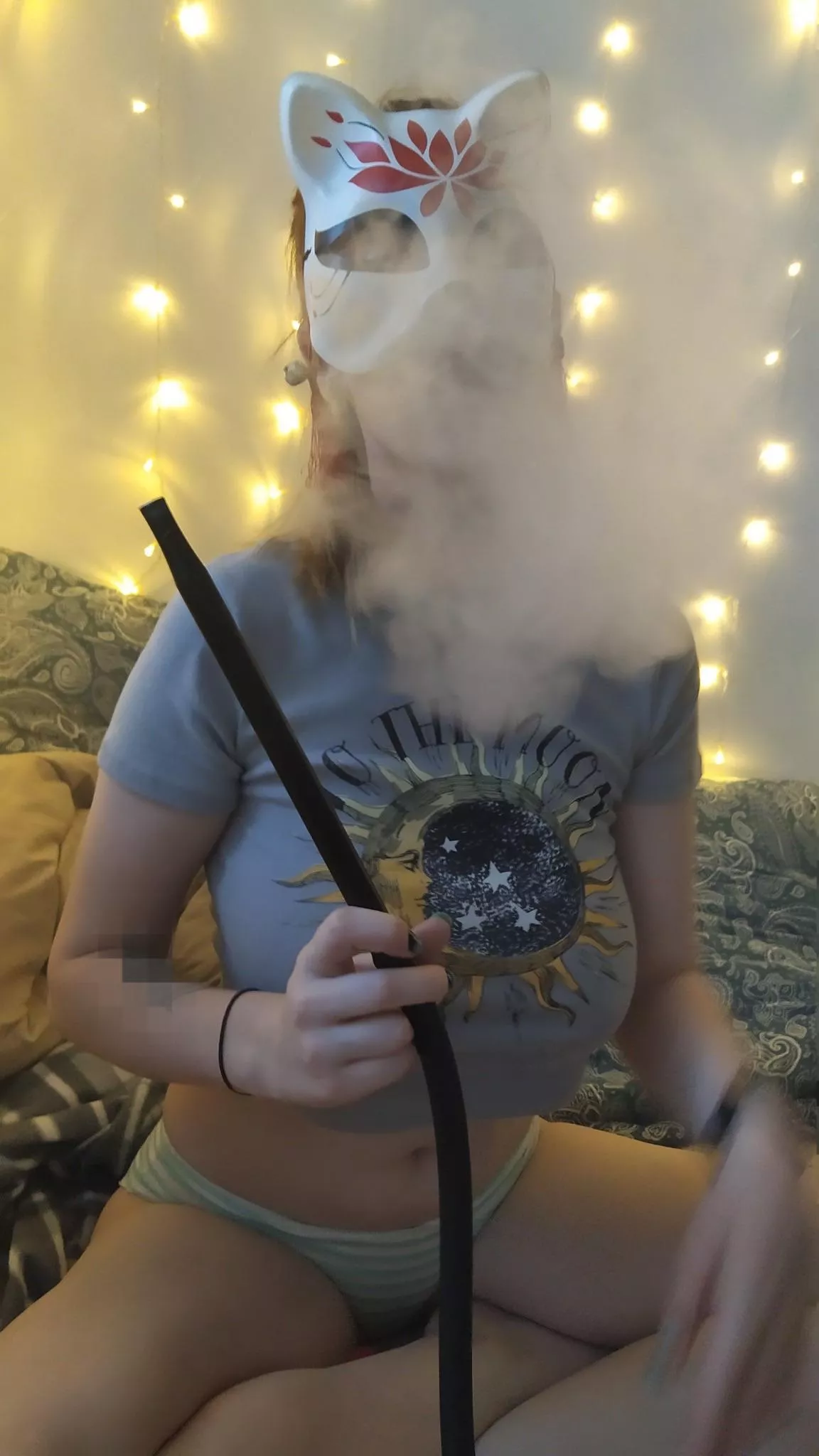 My gf is 2busty2hide