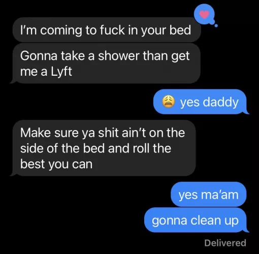 my gf letting me know sheโs getting dick tn ๐คค