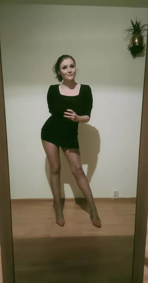 My girl in just a perfect mood. The only female fetishist I met in my life.