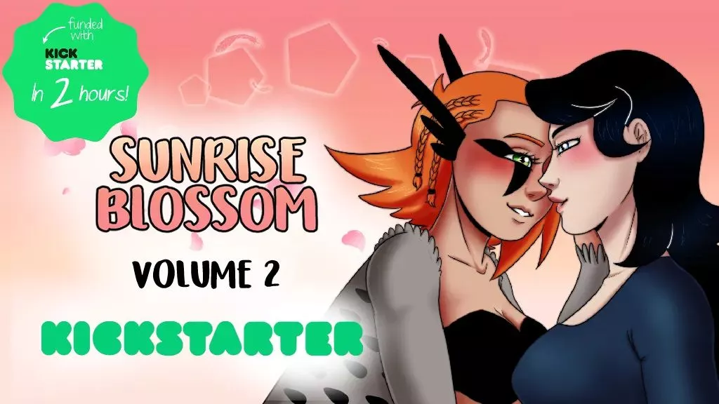My GL Monster girl comic is 100% funded in 2 hours!!! [Link in comments!]