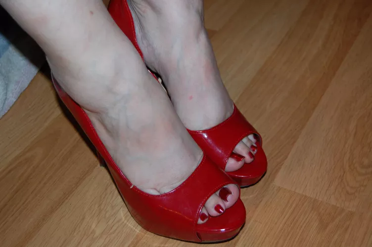My go to red peep toes are still my favorites...