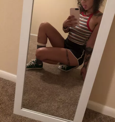 My goal is that you see me and fantasize about what I taste like ๐ฝ