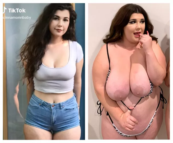 My God what a gain...