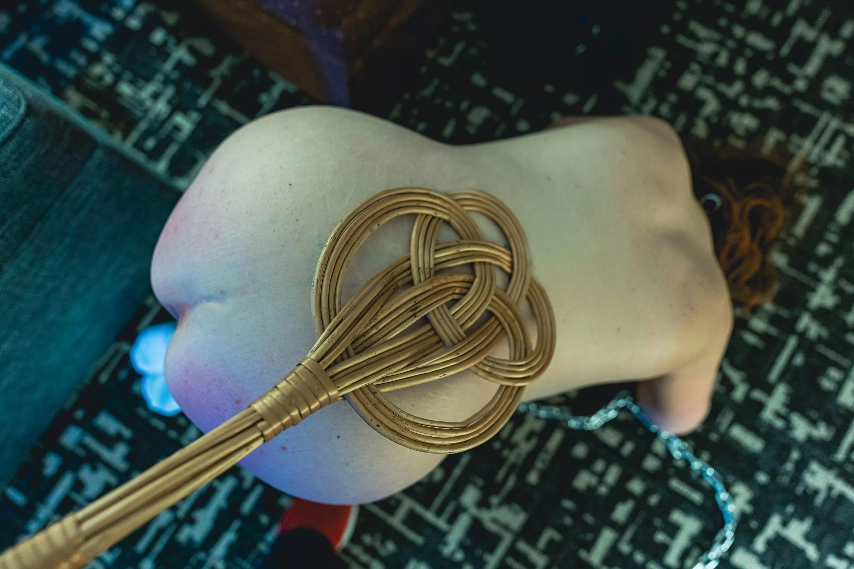 My grandma used one of these to beat her rugs 😁 if she knew how I use it now 😈 maybe she did 😉 [OC] [The Dirty Archangel]