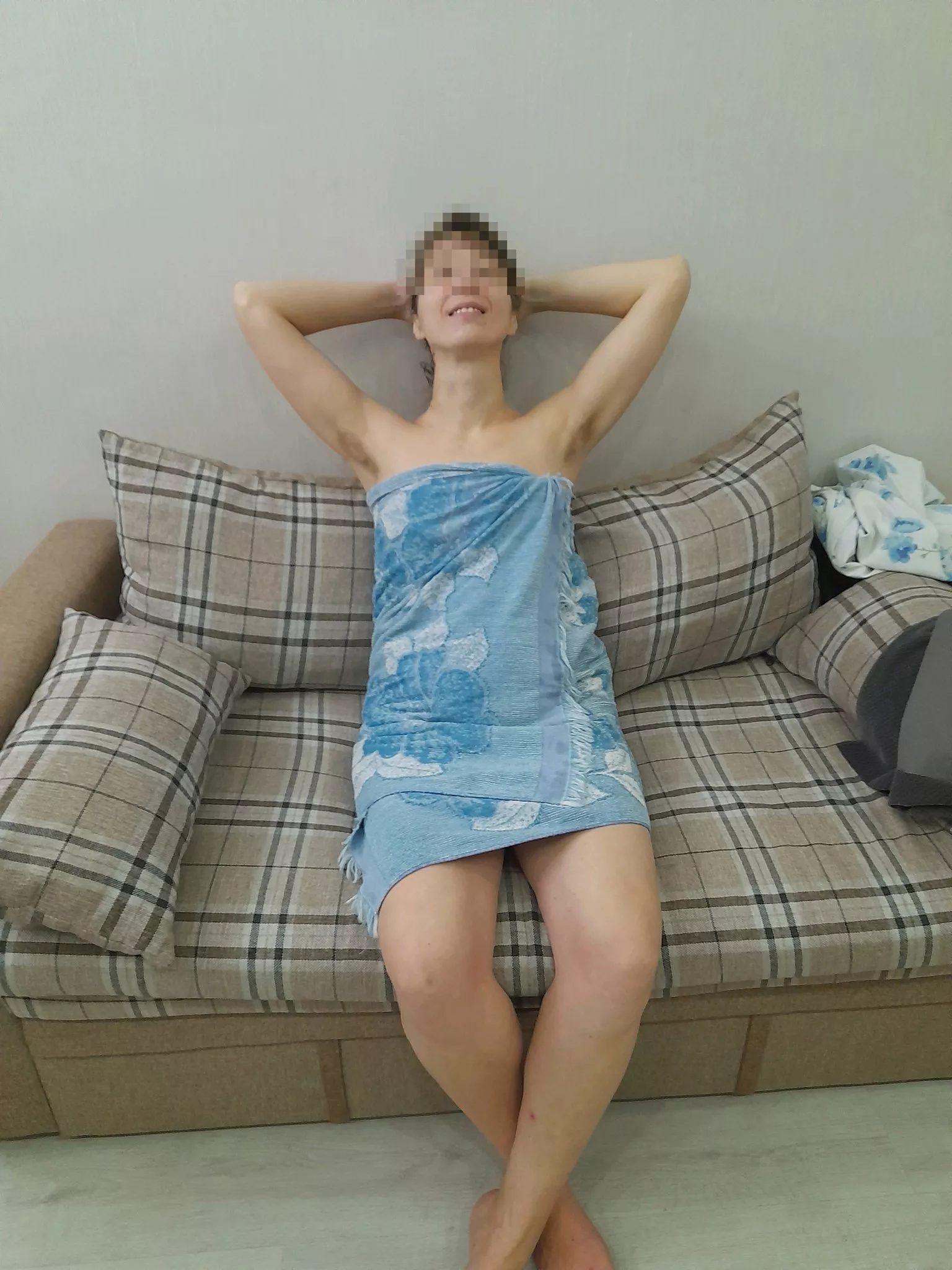 My hairy pits after bath