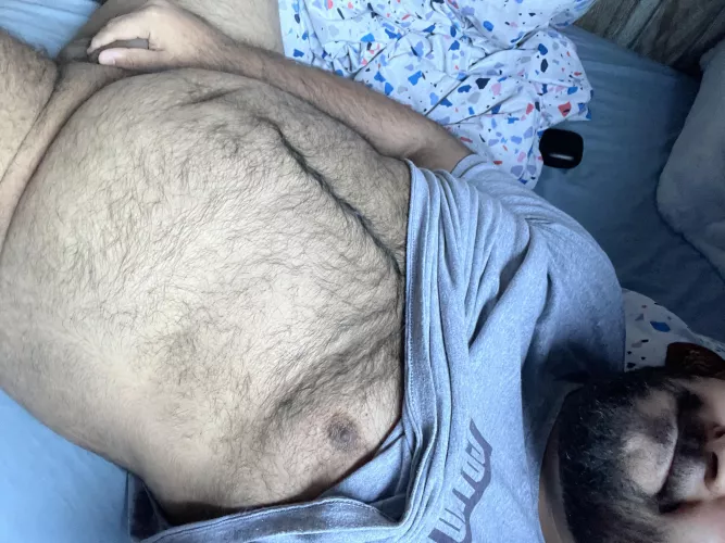 My hand is covered in precum