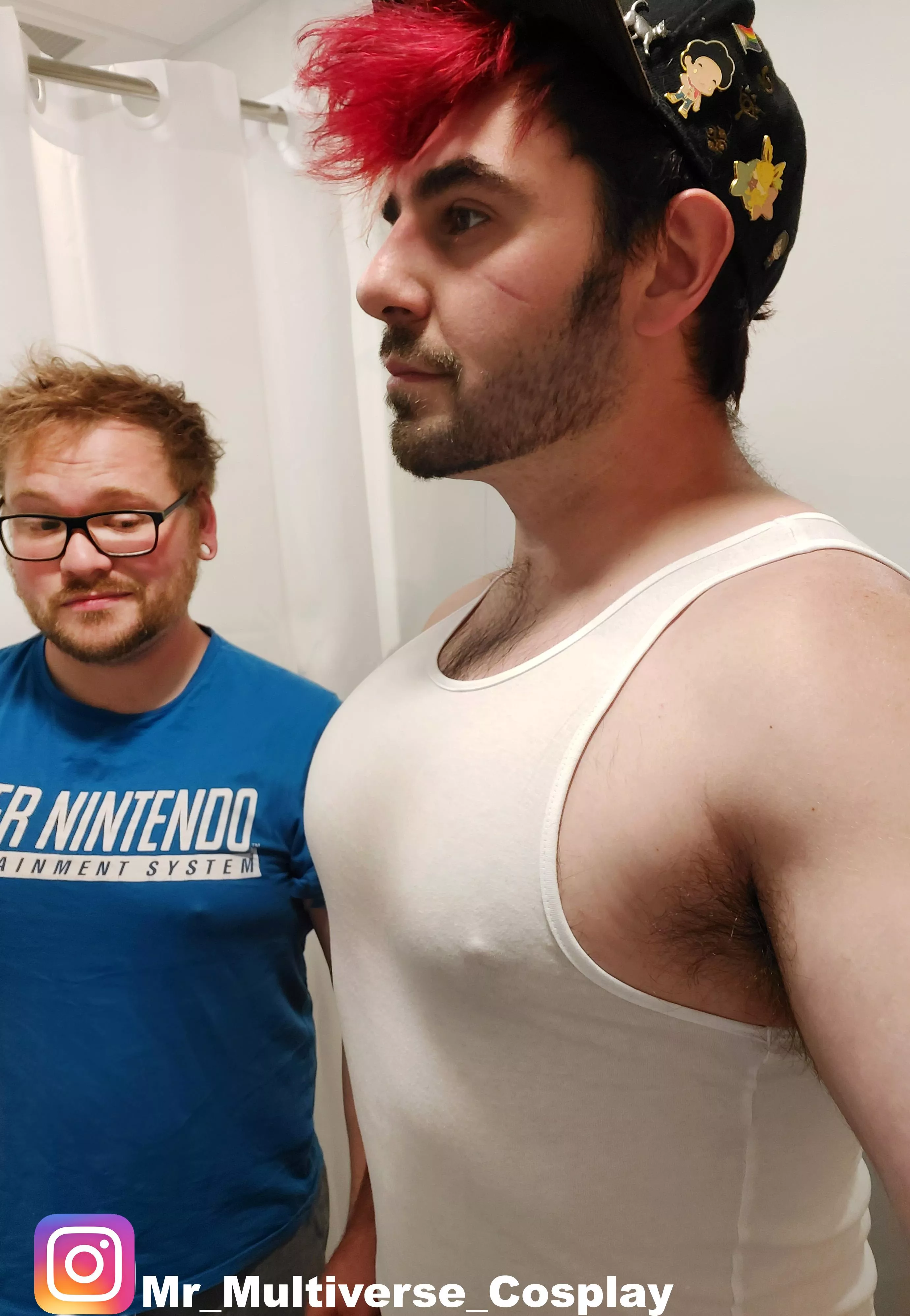My Husband did the Pec meme with me. :D My Husband did the Pec meme with me. :D