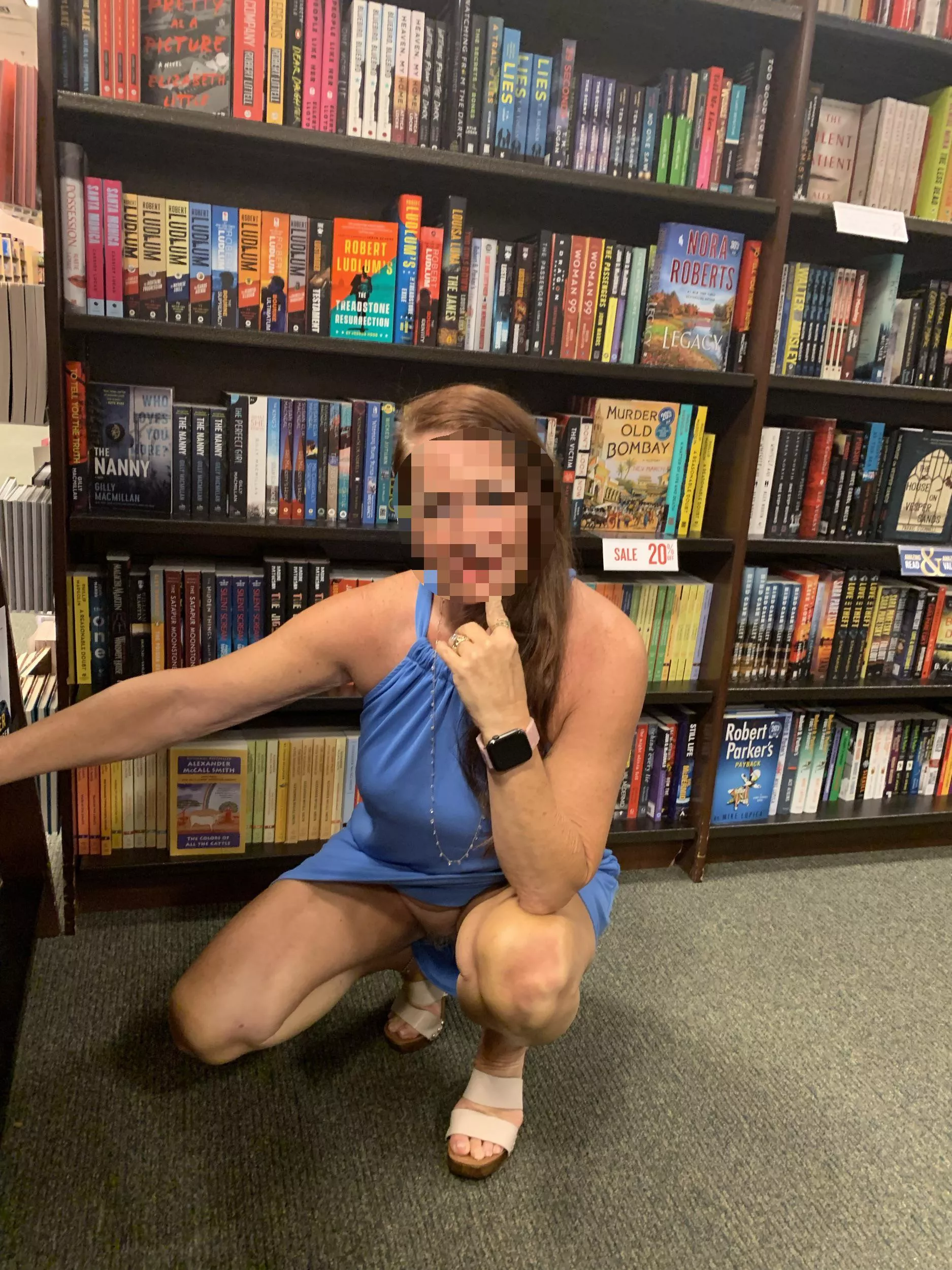 My husband never gets tired of shopping with me!