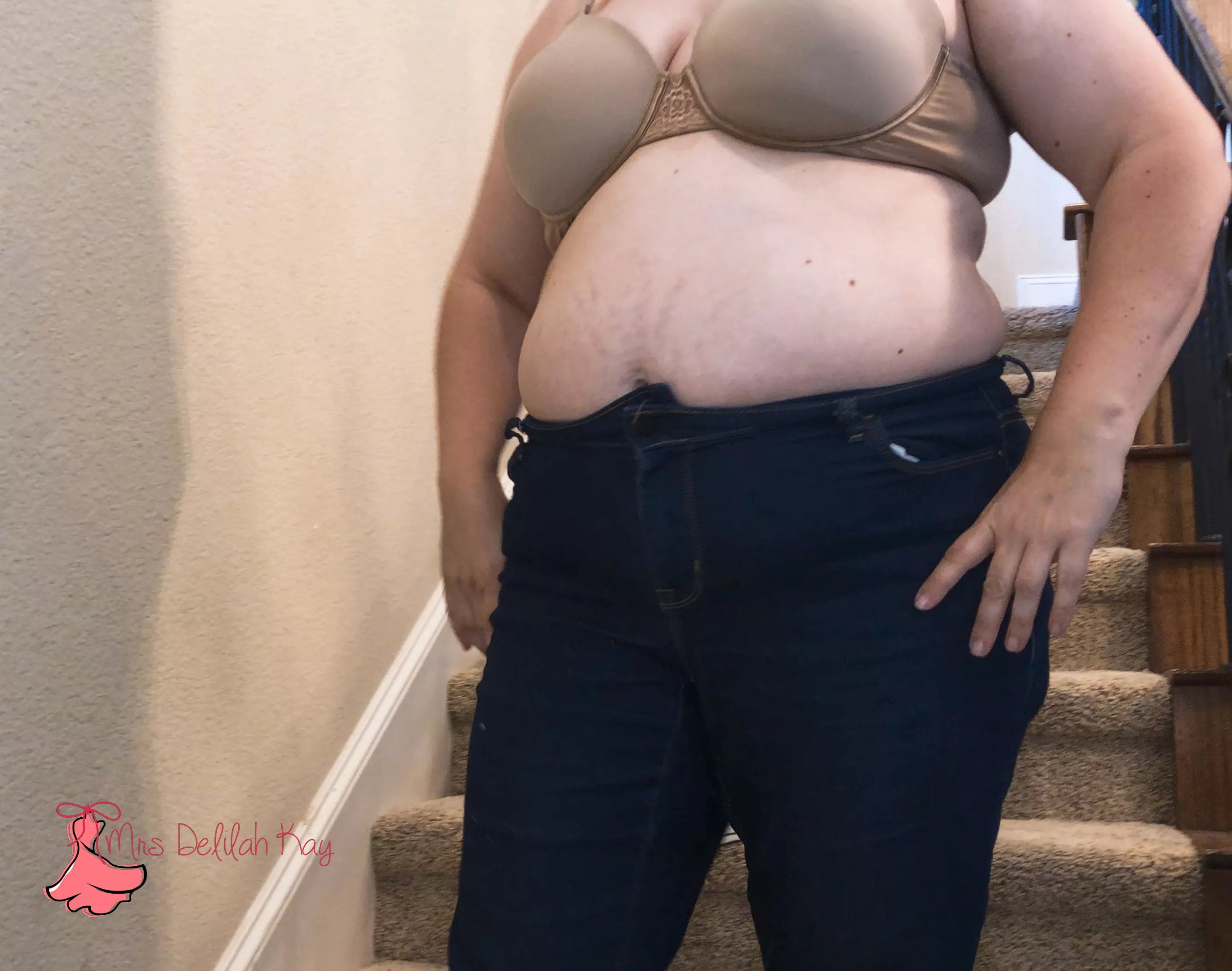 my jeans are just barely holding in my soft chubby belly my jeans are just barely holding in my soft chubby belly