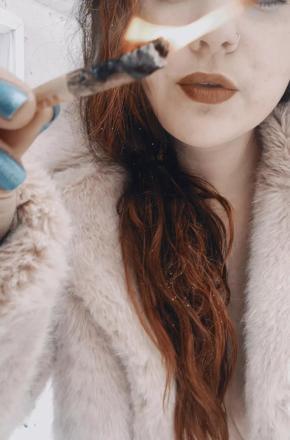 My joint canoed like a mf, but it kept me warm while I was outside❤️‍🔥