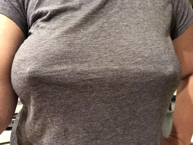 My kitty creates some tension in this shirt.