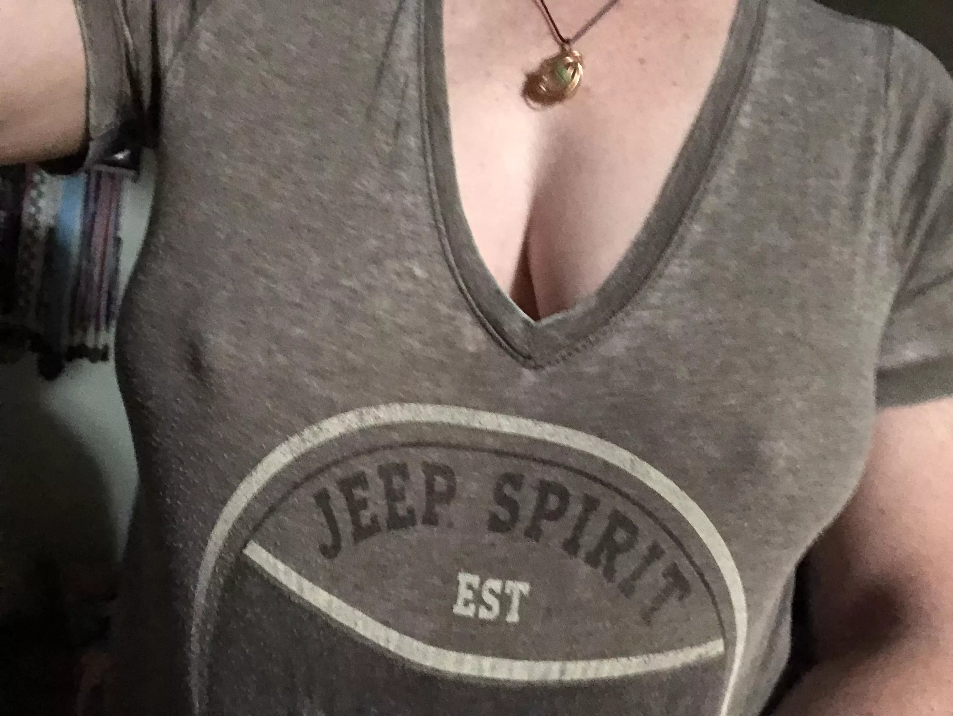 My kitty knows Jeep guys love big knobby tires 😈