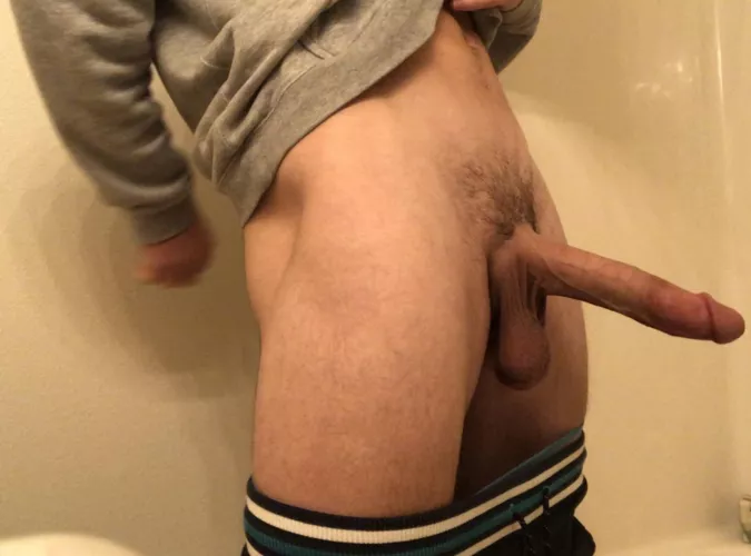 My large 19yo balls and cock