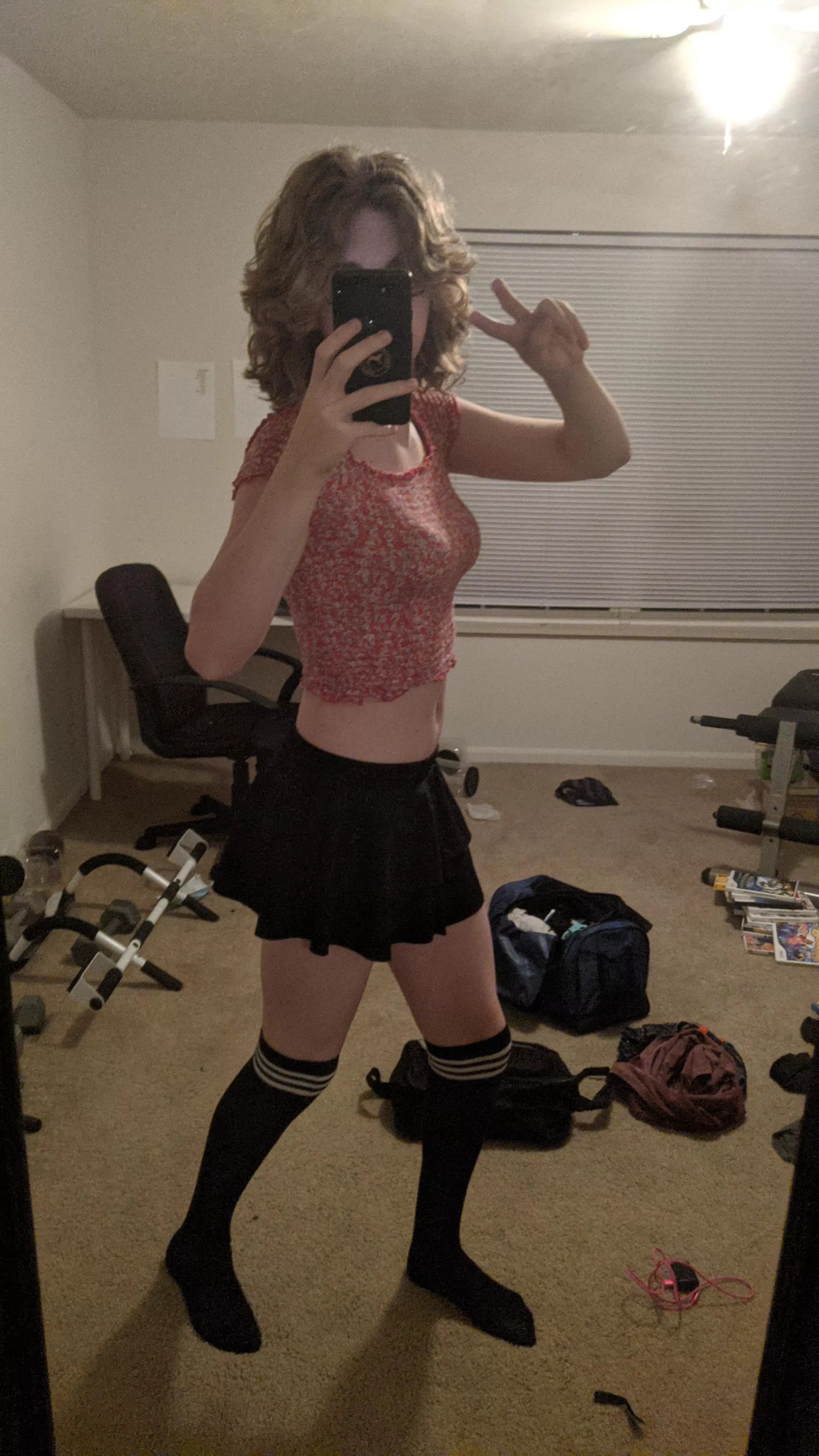 my legs are big enough to be that of a girls it makes me so fucking excited