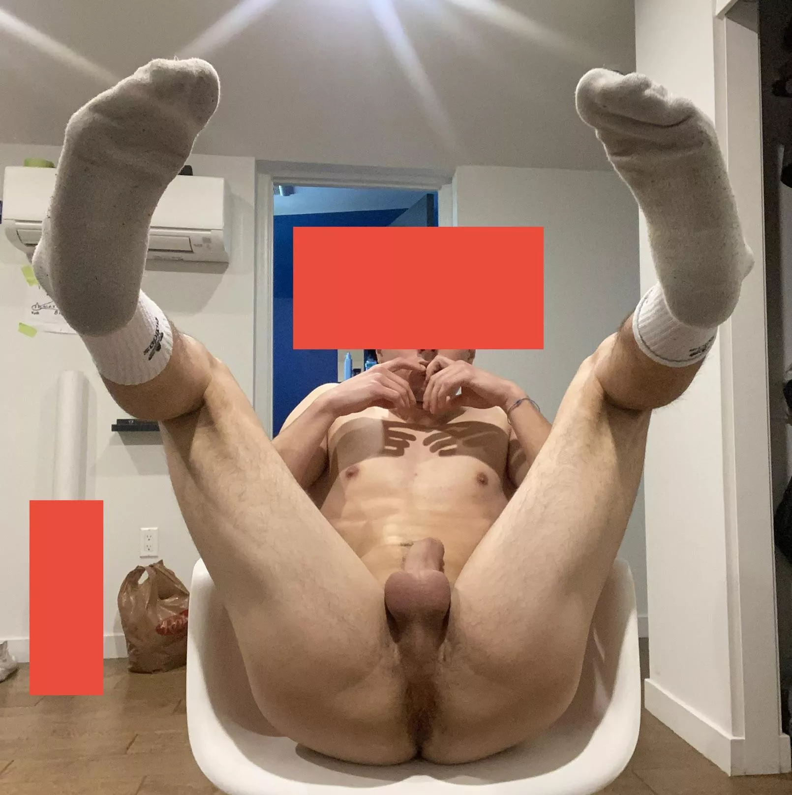 My legs belong in the air