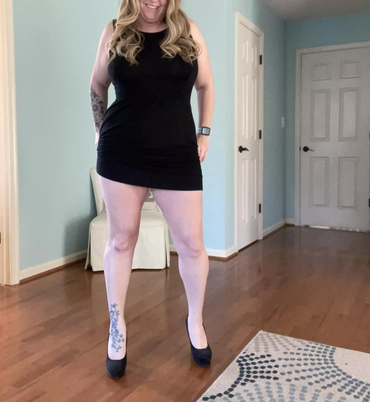 My legs…they love to be spread.