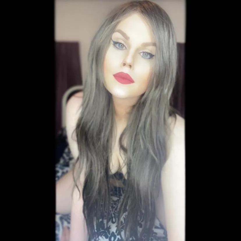 My lipstick would look better smeared on your dick and asshole. 😏