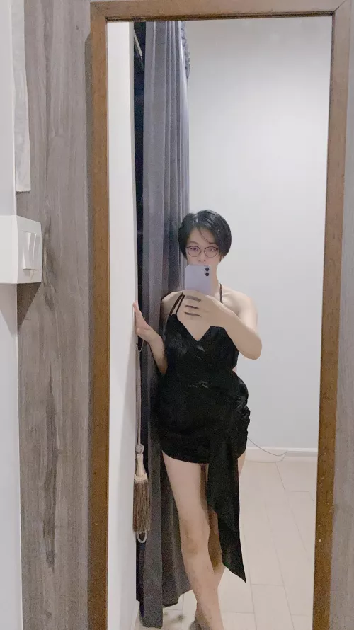 my little black dress