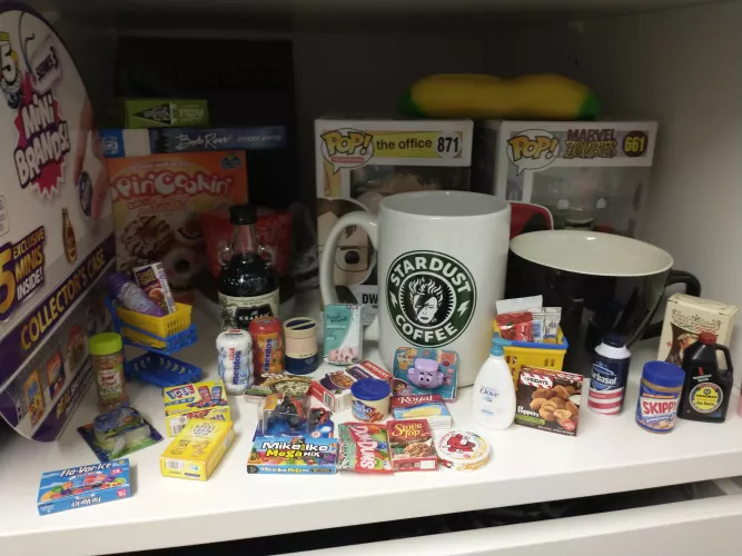 My Little Collection. I'm not big on stuffies. My vice is Mini Brands. Anyone else collect them?