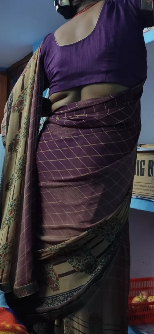 My Mom going to Office In saree๐ How IS she?