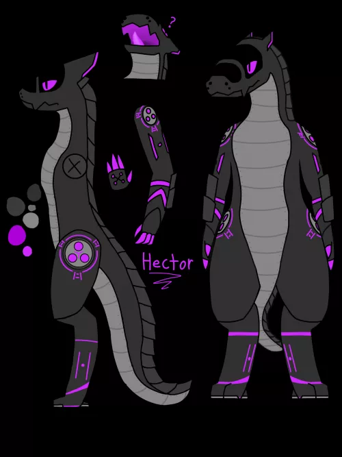 My new character, Hector. [Art by me]