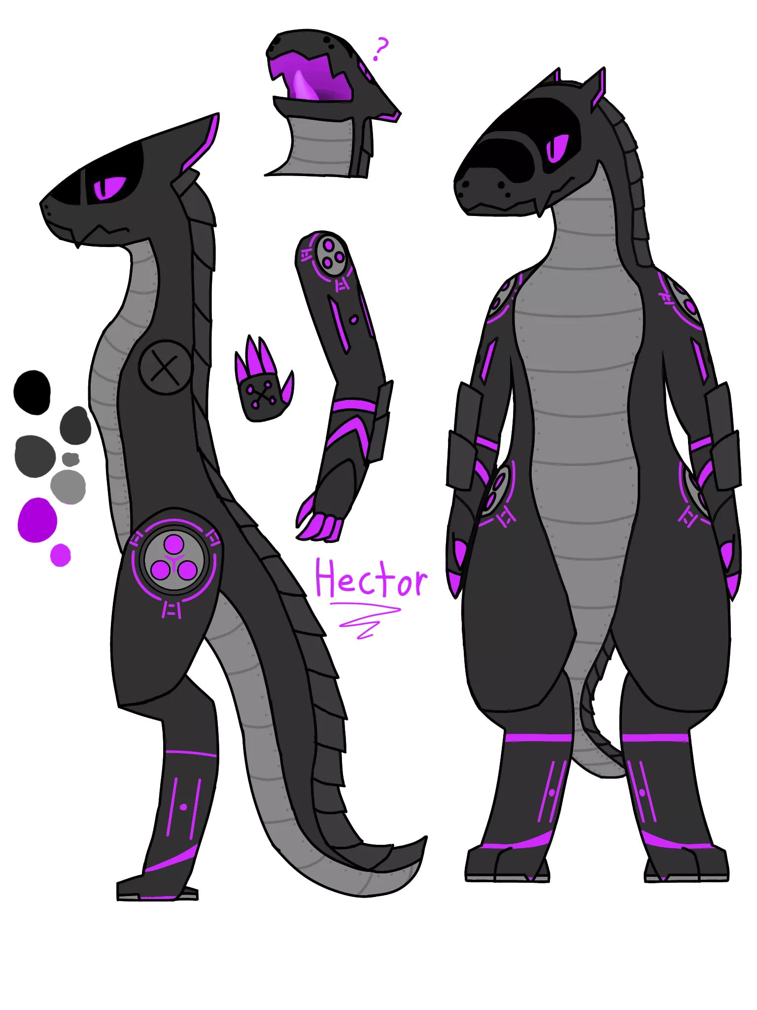 My new character, Hector. [Art by me]