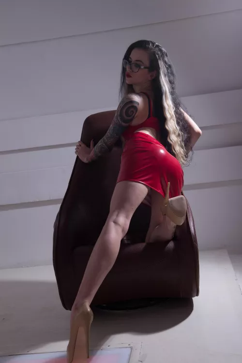 My new red skirt ♥️