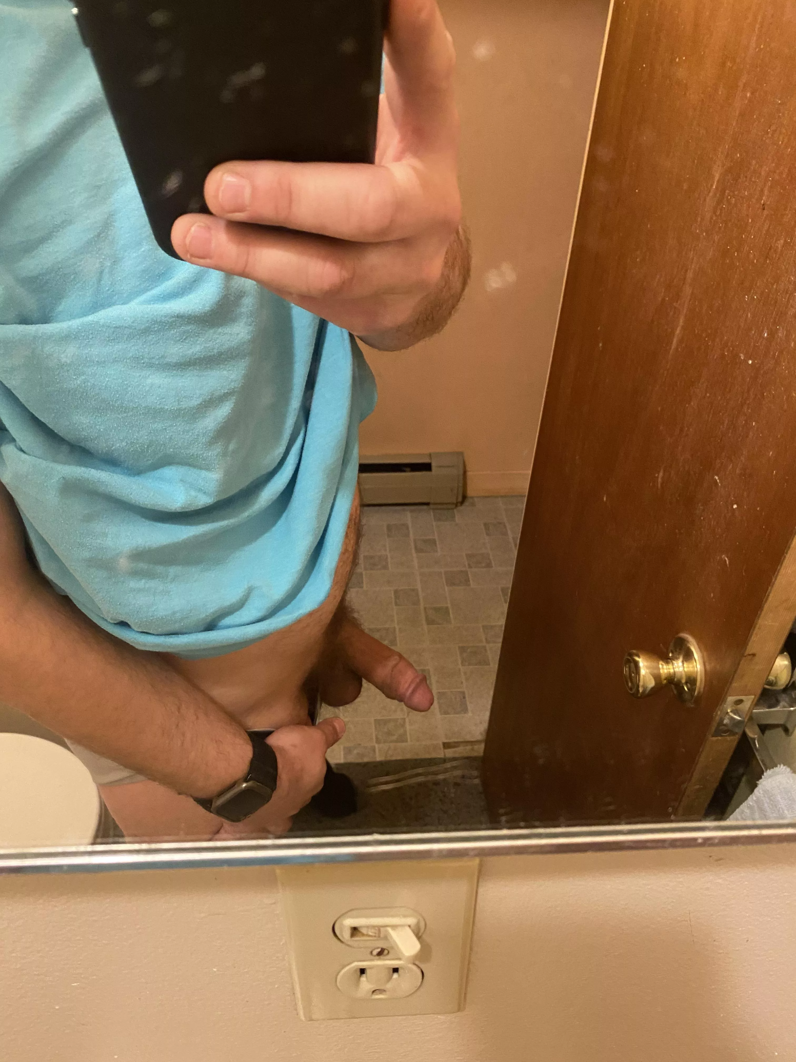 My new tiny ass bathroom. Tried forever not to get the toilet in this pic. My new tiny ass bathroom. Tried forever not to get the toilet in this pic.
