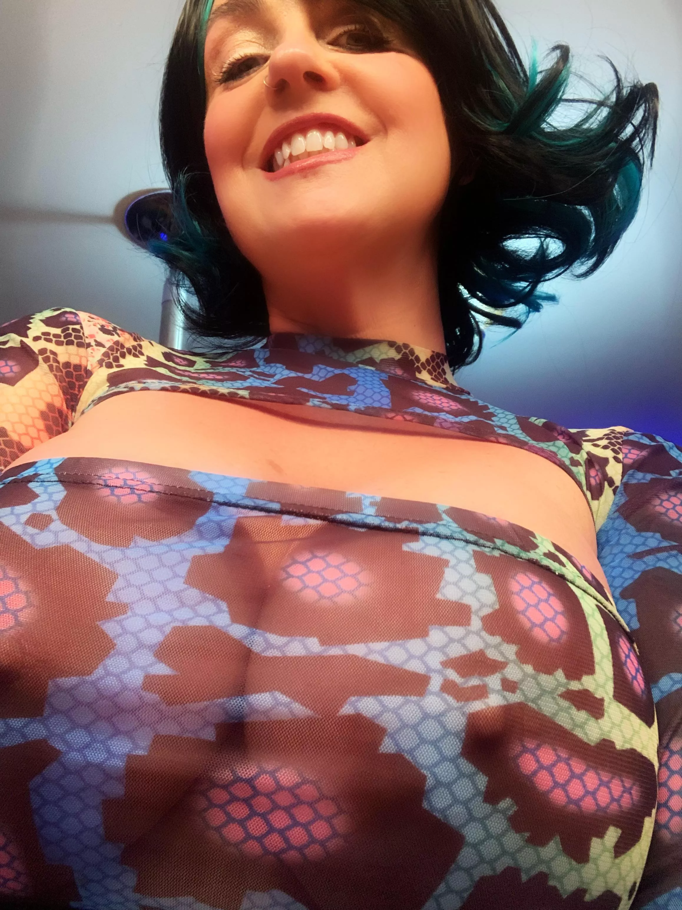 My new top!!! Can you see through it? (F)