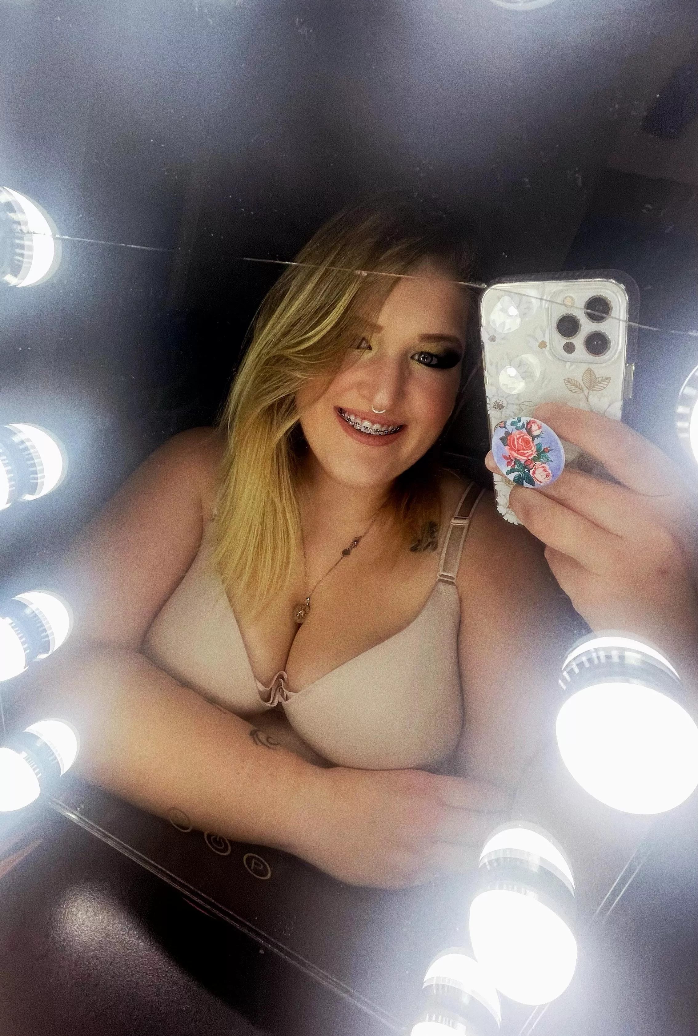 My New Years makeup. Didn’t go out but wanted to look pretty :)