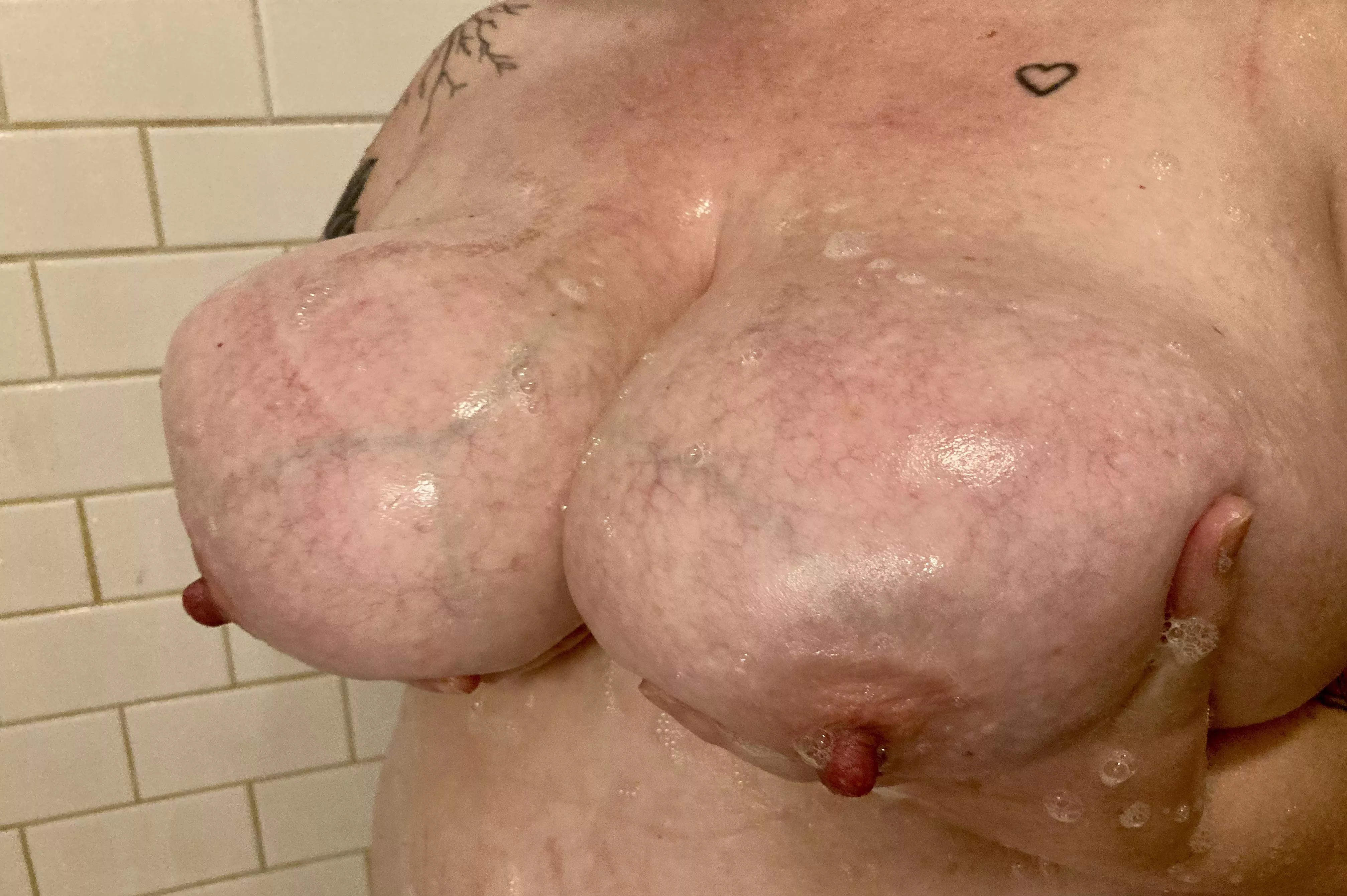 My nipples always get hard when I soap them up My nipples always get hard when I soap them up