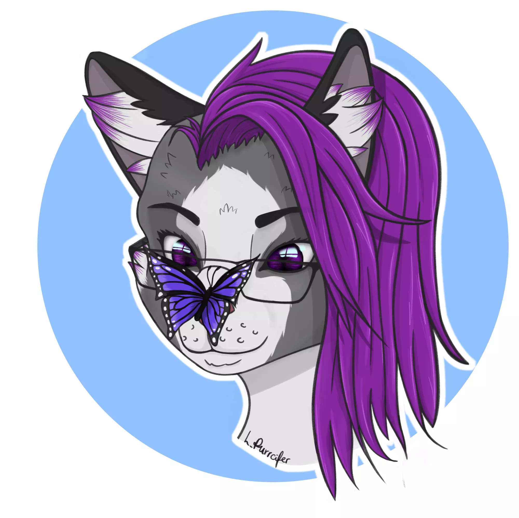 My nose is tickling- (Art by me)