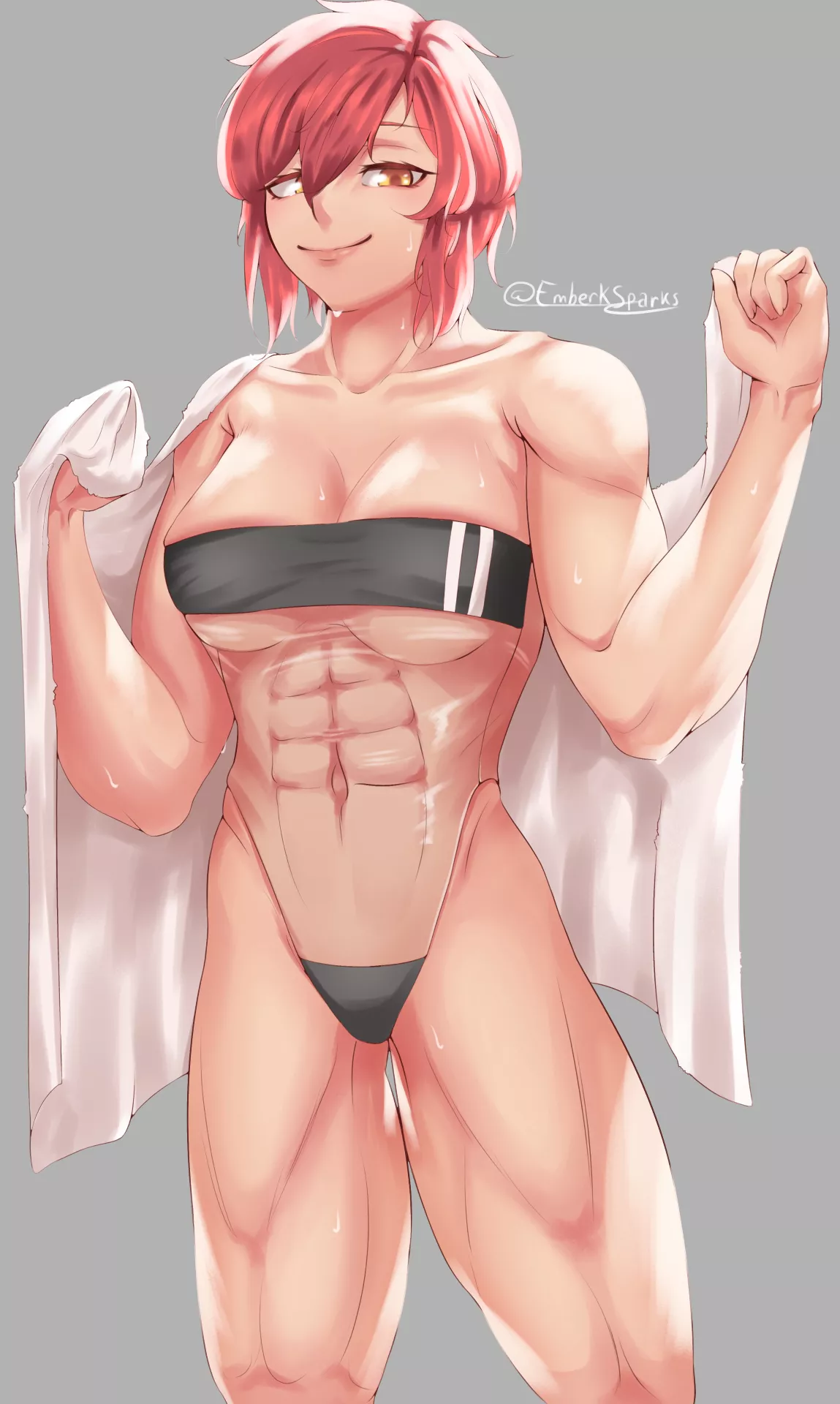 My OC Gabriella in GrisSwimsuit challenge