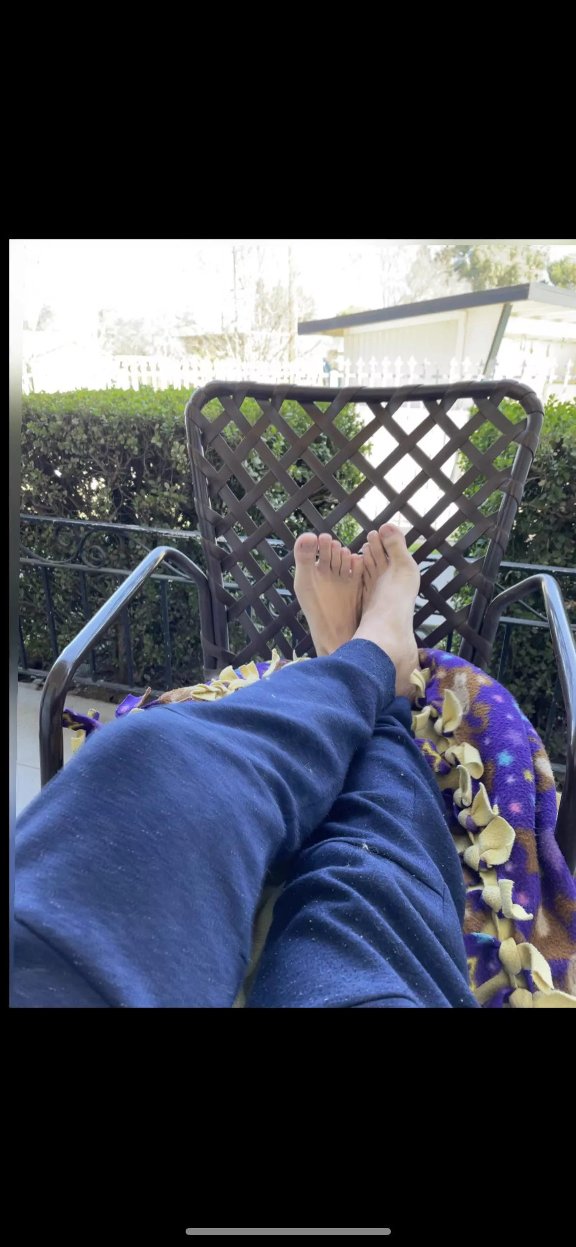 My outdoor toes
