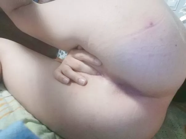 My pale body would look even better with your cum on it