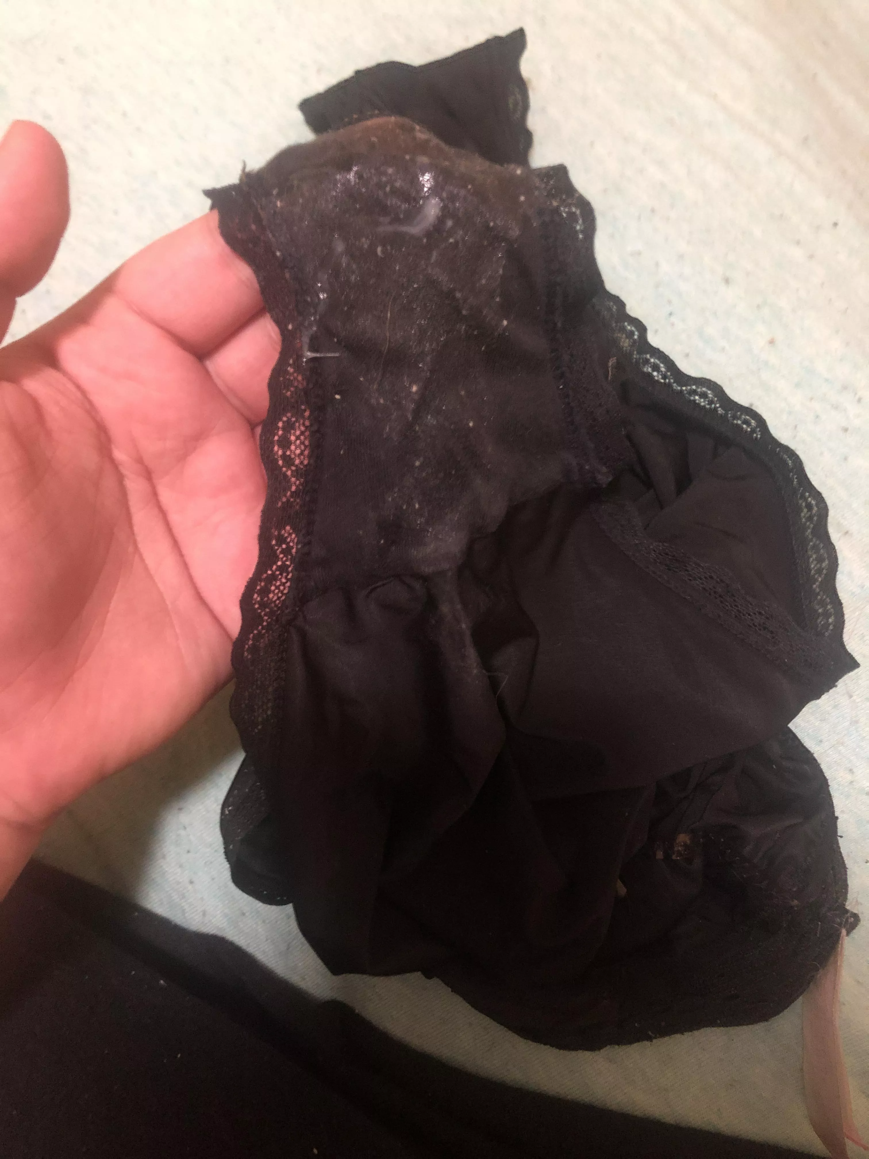 My panties after wearing them for two days My panties after wearing them for two days