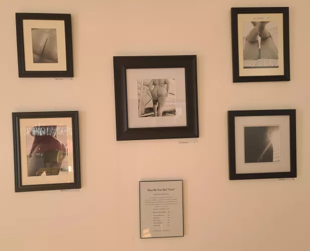 My photos were in an erotic art show this wknd!