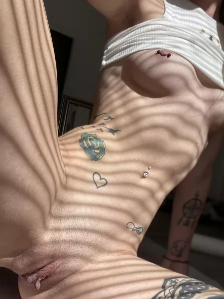 My pierced titties are a great eye catcher π but what did you notice first? π