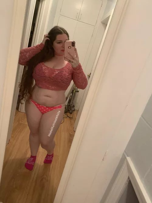 My pink ankle socks match my