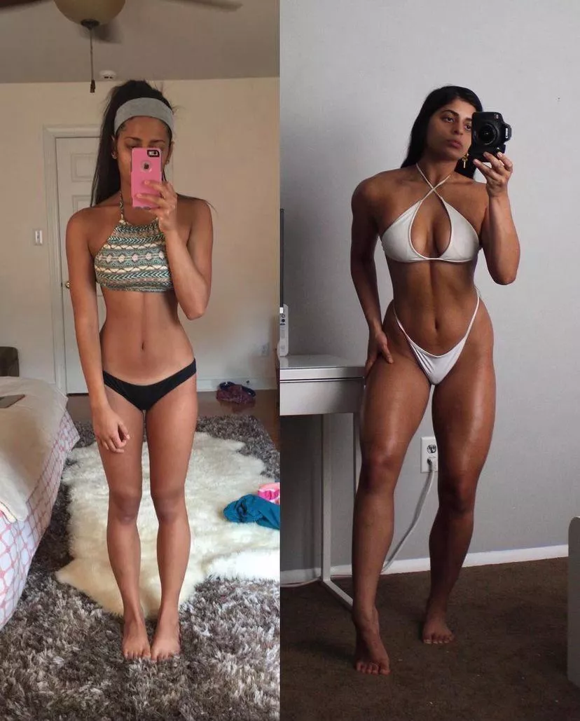 My progress from when I was 17 (20f) My progress from when I was 17 (20f)