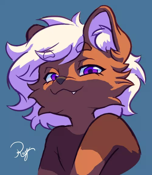 My Pup, my OC drawn by @Reydam on Twitter