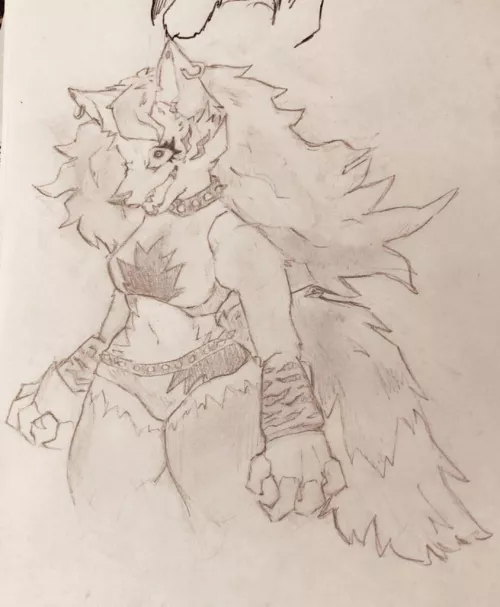 My rendition of Roxanne wolf! Should I digitalize it?