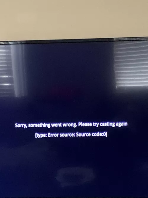 My roommates stream never plays on Chromecast, any help?
