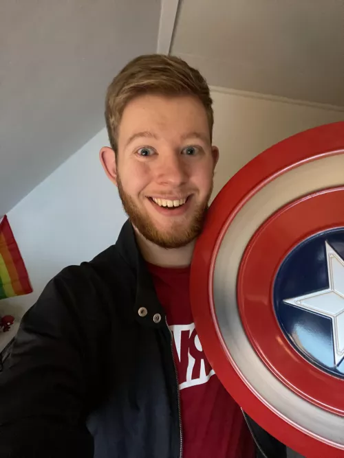 My shield finally arrived 💪