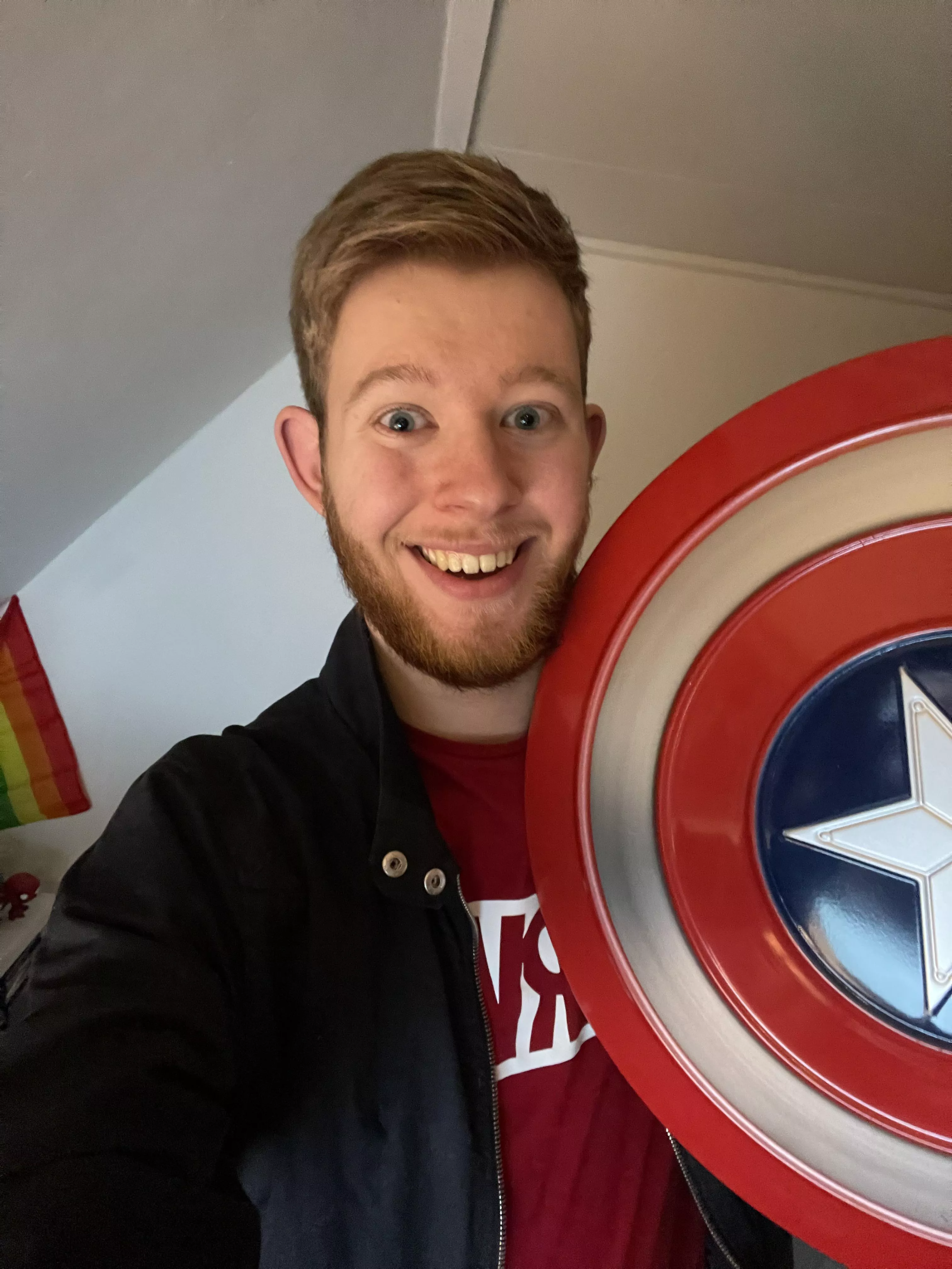 My shield finally arrived πͺ My shield finally arrived πͺ