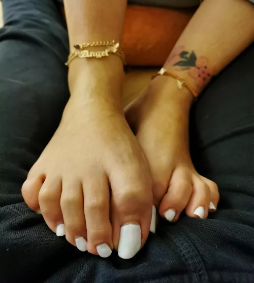 My slave worshiped my feet so well, so I made him cum in his pants.