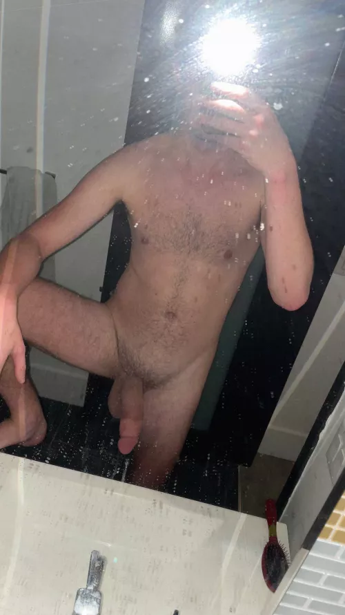My soft and thick cock last night