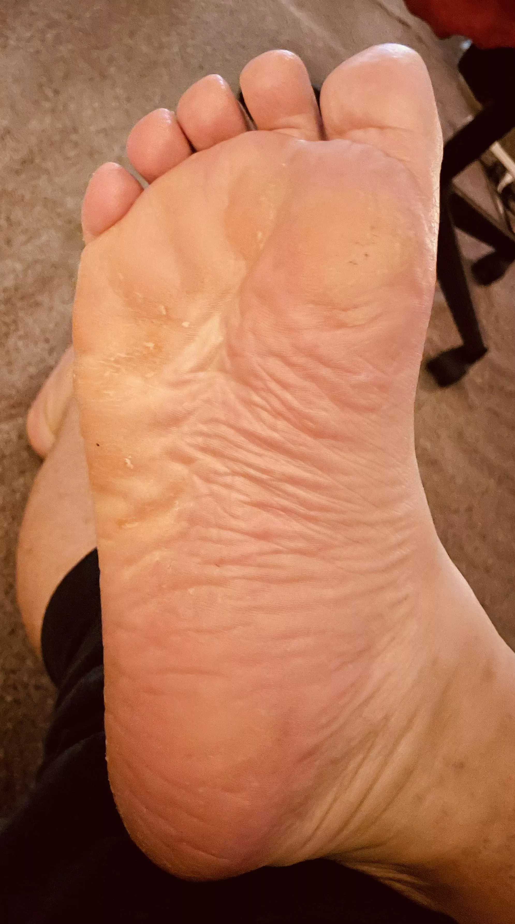 My sole after a refreshing foot massage!