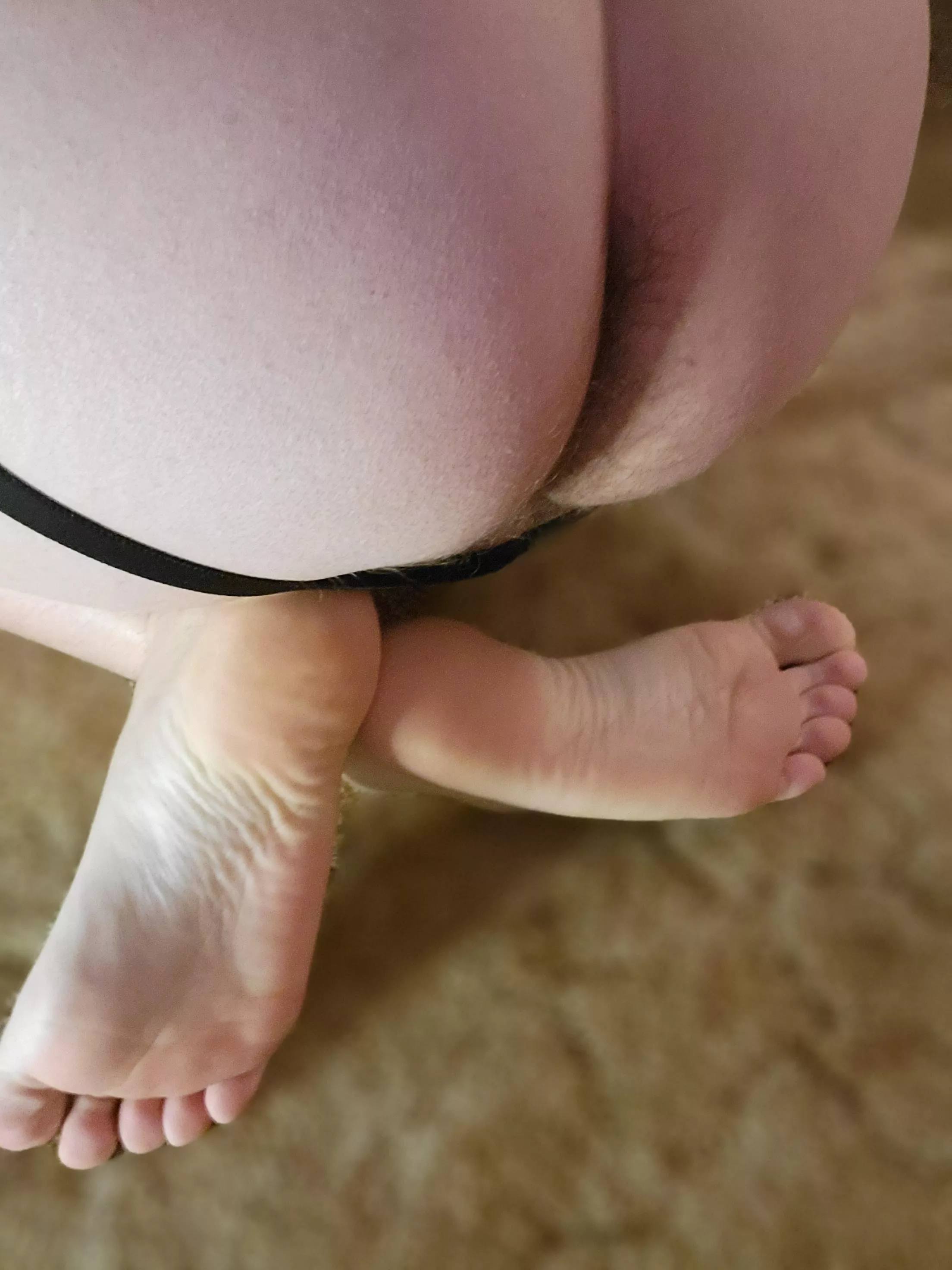 My soles are extra soft today. Anybody wanna feel them?