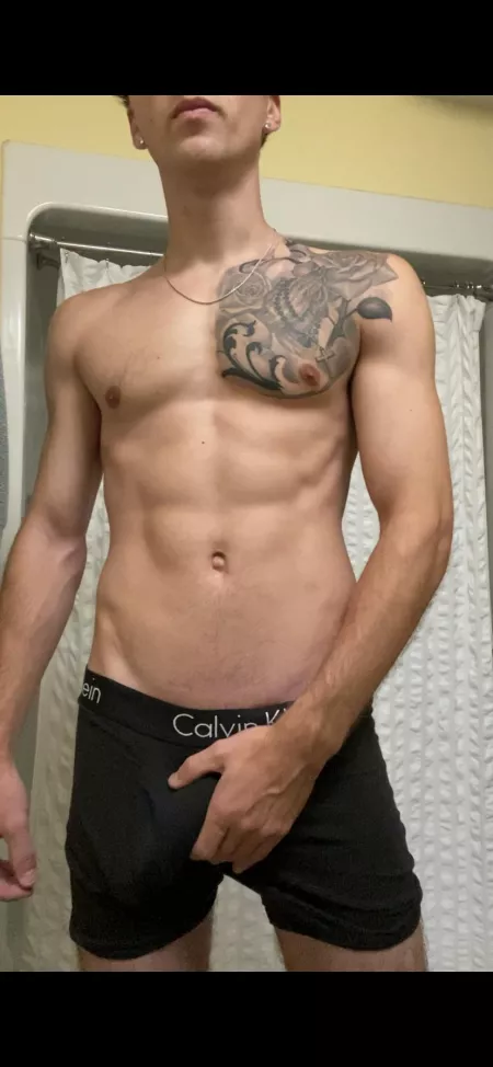 My Tattoo and my Cock look pretty good in this photo, donβt you think?